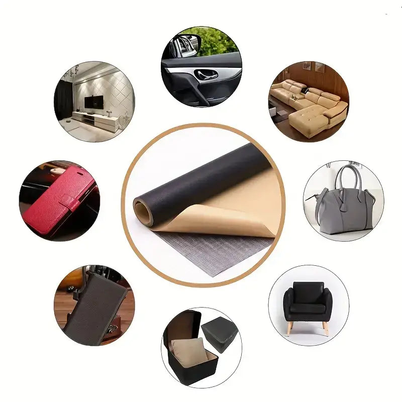 Self-adhesive Leather Patches