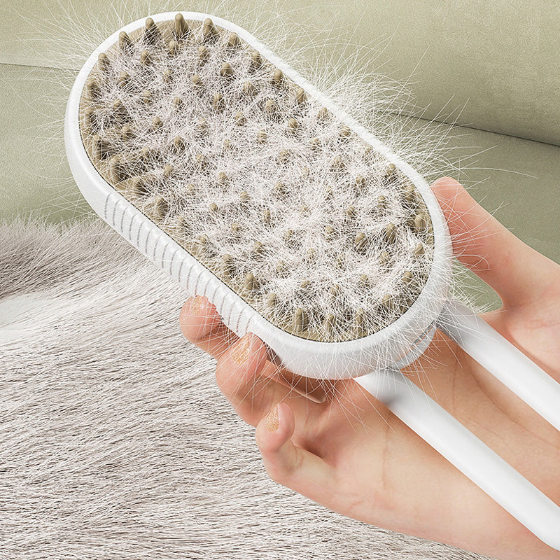 FurEase™ Pet Steam Brush