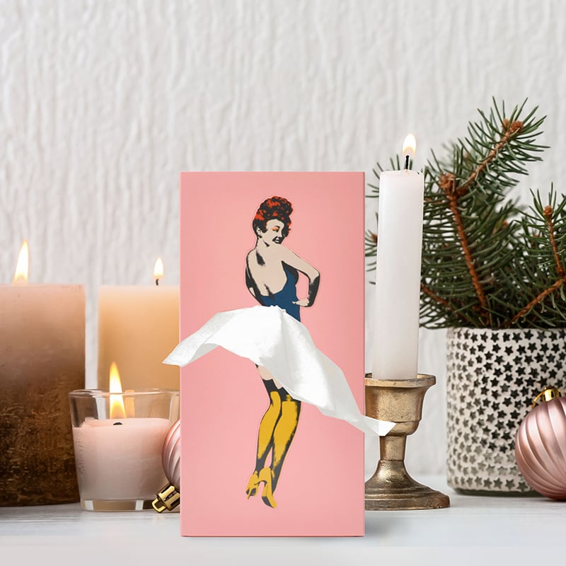 WhimsyBox™ Skirt Tissue Box
