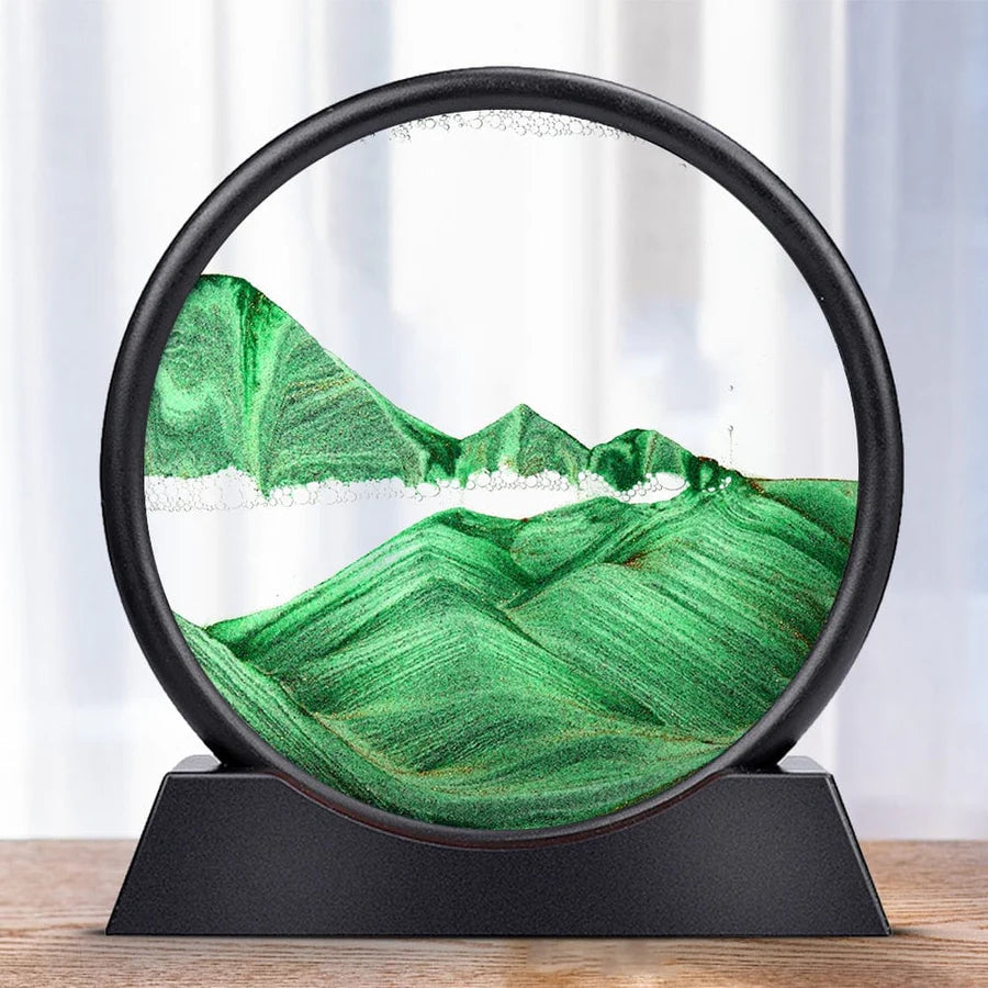 50% OFF🔥 I ZenFlow™ Moving Sand Glass Art