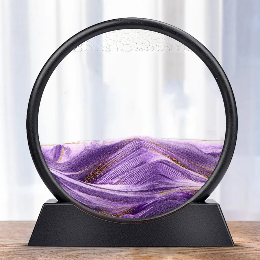 50% OFF🔥 I ZenFlow™ Moving Sand Glass Art