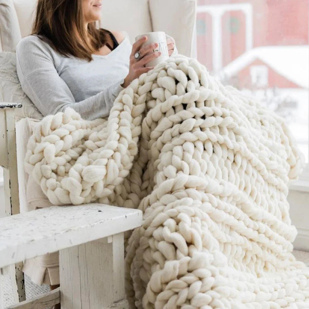 50% OFF🔥 I CozyKnit™ Knit Your Own Blanket!